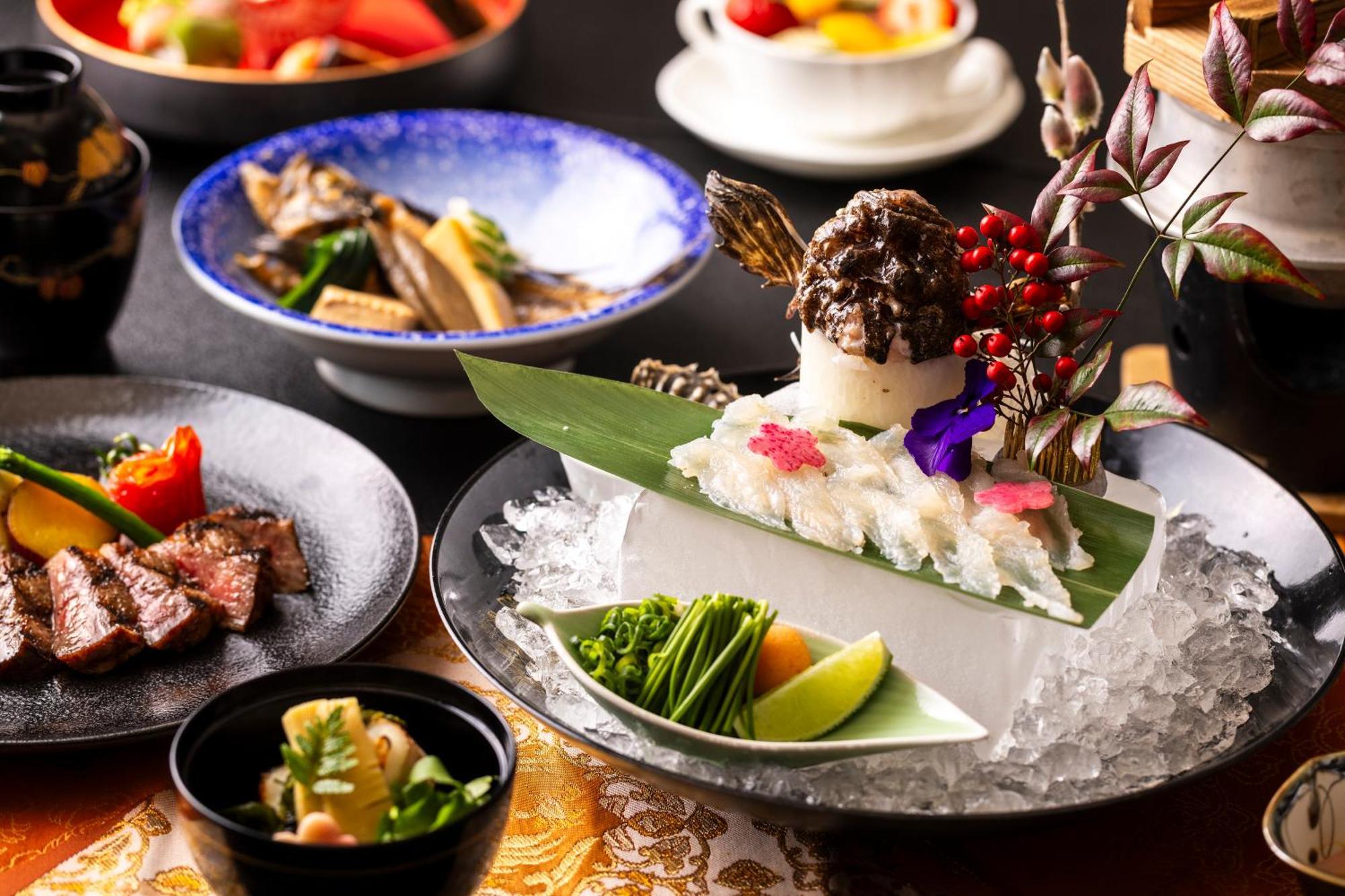 Iwakuni Kokusai Kanko Hotel Bagian luar foto