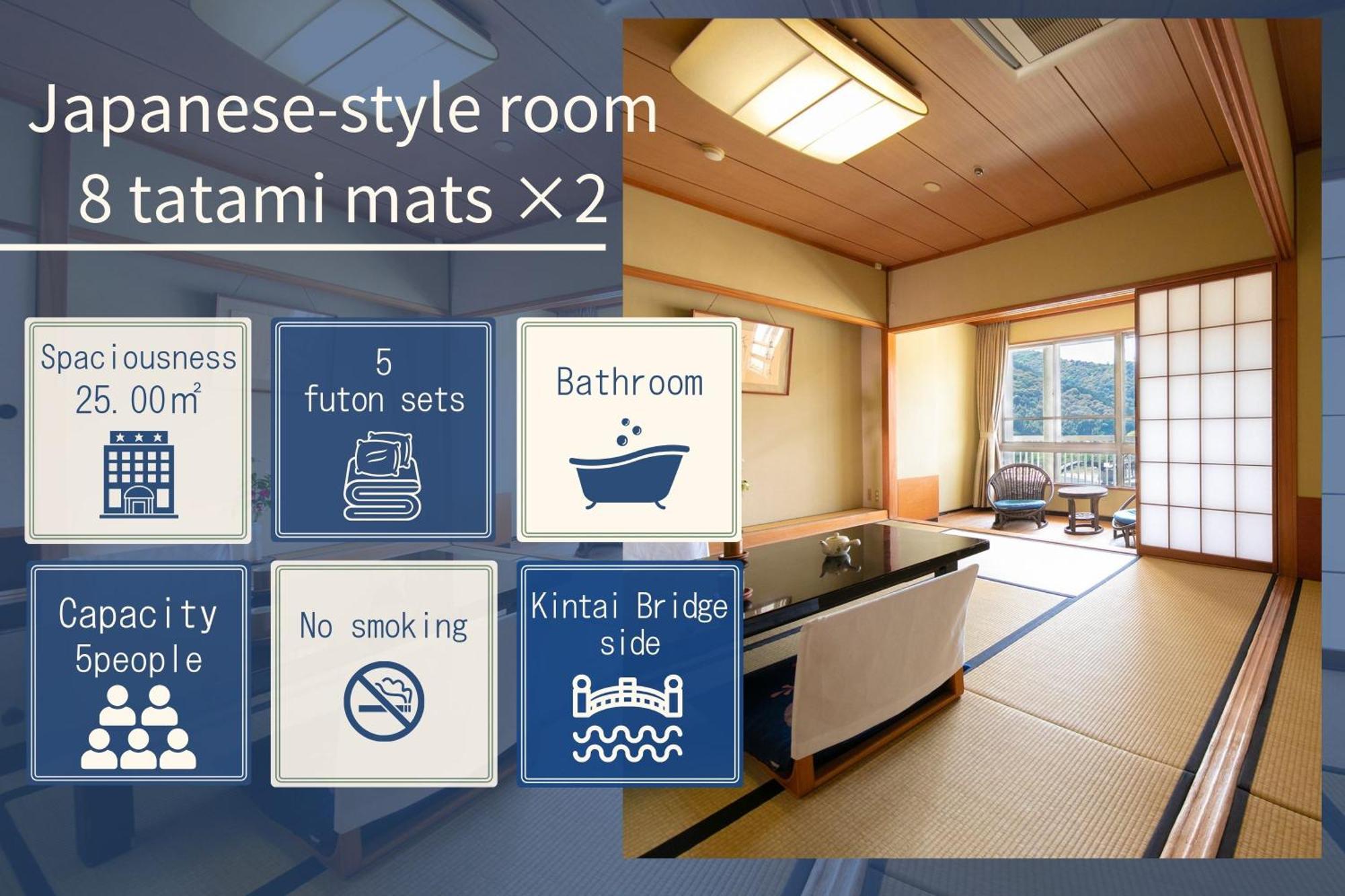 Iwakuni Kokusai Kanko Hotel Bagian luar foto