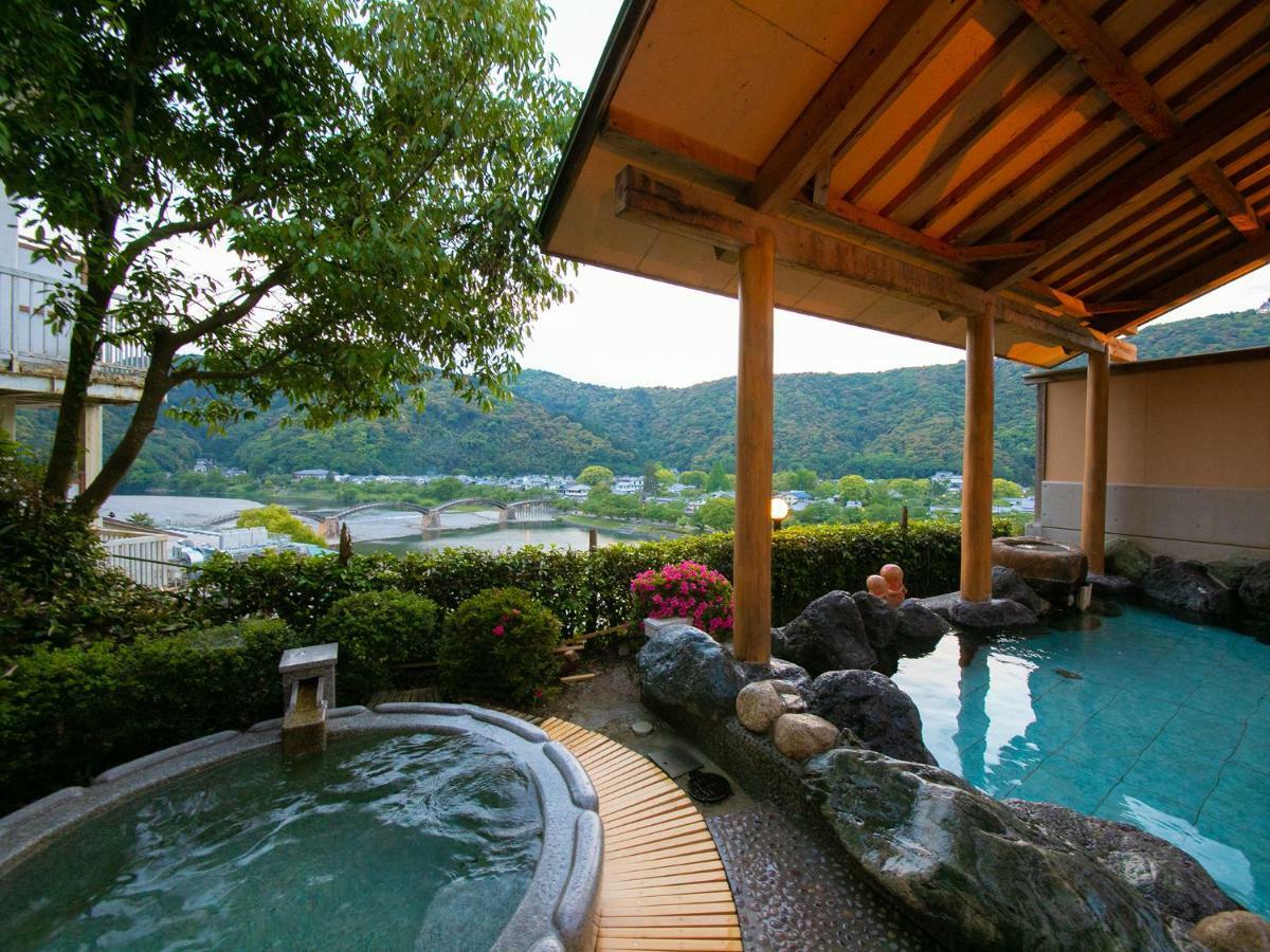Iwakuni Kokusai Kanko Hotel Bagian luar foto